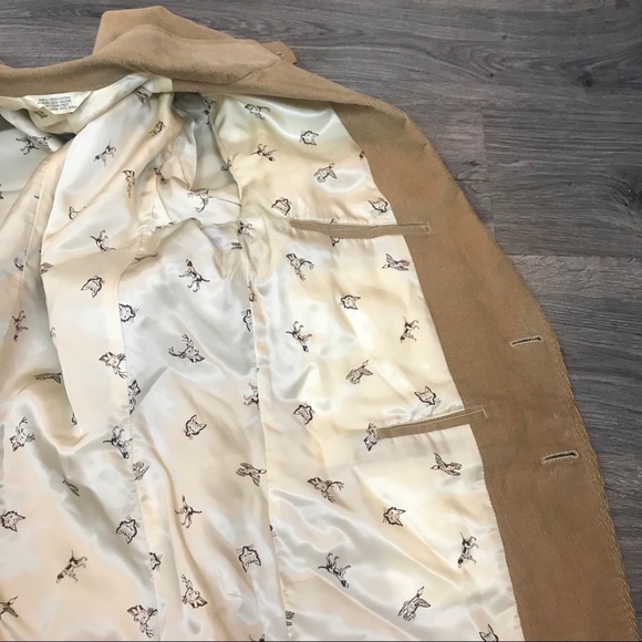 Vtg Kentfield cordouroy jacket 2 button blazer 42R - Picture 7 of 8